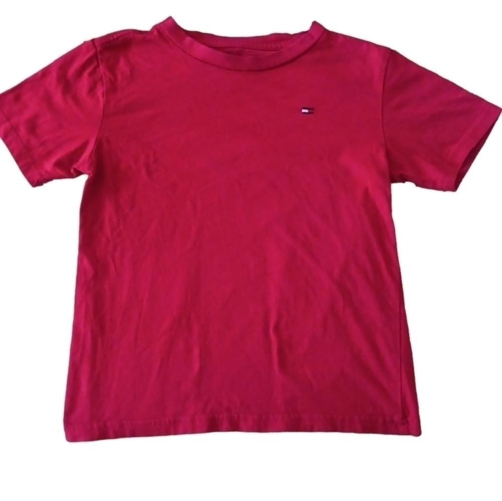 Tommy Hilfiger Red Short Sleeve Tee